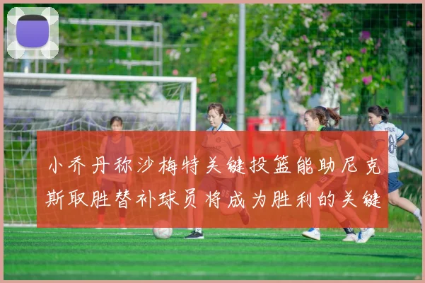 小乔丹称沙梅特关键投篮能助尼克斯取胜替补球员将成为胜利的关键因素